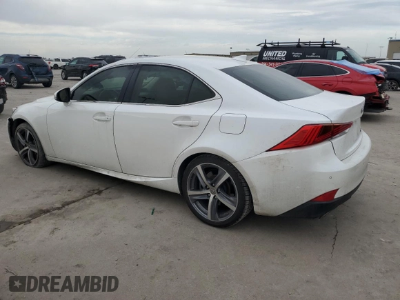 2018 Lexus IS with VIN JTHBA1D27J5066202, listed as a Copart auction lot 48615465 with 59,525 mi miles and Salvage Title. Bid and sale history available at carsss.com. Image 2.