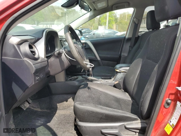 2017 Toyota RAV4 LE with VIN 2T3ZFREV9HW349373, listed as a Copart auction lot 52863595 with 159,617 mi miles and Salvage Title. Bid and sale history available at carsss.com. Image 7.