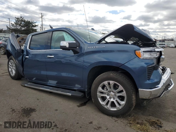 2024 Chevrolet Silverado 1500 LTZ with VIN 1GCUDGEL8RZ150125, listed as a Copart auction lot 48212905 with Not Provided miles and Salvage Title. Bid and sale history available at DreamBid. Image 4.