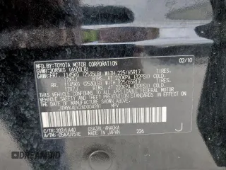 2010 Toyota RAV4 Limited with VIN JTMYK4DV2AD004281, listed as a Copart auction lot 58244815 with 137,913 mi miles and Salvage title. Bid and sale history available at DreamBid. Image 13.