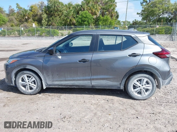 2023 Nissan Kicks S with VIN 3N1CP5BV7PL500767, listed as a IAAI auction lot 41912515 with 23,119 mi miles. Bid and sale history available at carsss.com. Image 14.