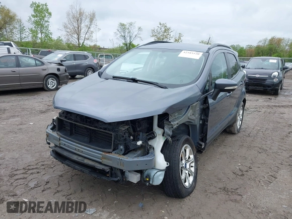 2018 Ford EcoSport SE z VIN MAJ3P1TE0JC204843, wystawiony jako IAAI lot #42183520 z przebiegiem 101 617 mil mil oraz . Historia ofert i sprzedaży dostępna na DreamBid. Obrazek 2.