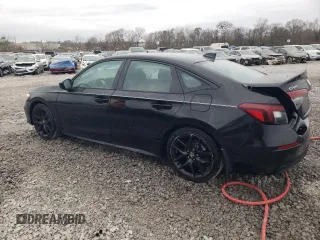 2025 Honda Civic Sport with VIN 2HGFE2F53SH520591, listed as a Copart auction lot 86313234 with 3,150 mi miles and Salvage title. Bid and sale history available at DreamBid. Image 2.