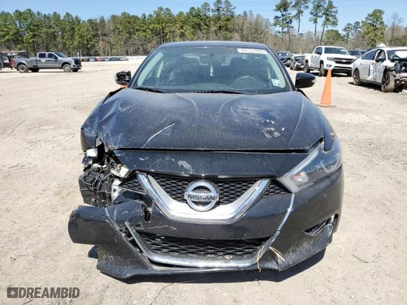 2017 Nissan Maxima SR with VIN 1N4AA6AP6HC416652, listed as a Copart auction lot 48131995 with 52,280 mi miles and Salvage Title. Bid and sale history available at carsss.com. Image 5.