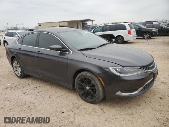 2016 Chrysler 200 Limited with VIN 1C3CCCAB9GN118877, listed as a Copart auction lot 45472475 with 120,199 mi miles and Clean Title. Bid and sale history available at carsss.com. Image 4.