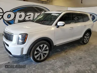 2020 Kia Telluride S with VIN 5XYP64HCXLG048655, listed as a Copart auction lot 49692845 with 89,956 mi miles and Clean Title. Bid and sale history available at carsss.com. Image 1.