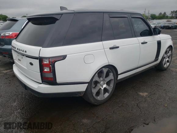 2017 Land Rover Range Rover с VIN SALGS2FE4HA329676, выставлен на аукционе Copart как лот 59778055 с пробегом 132 956 миль миль и Списание • Salvage title. История ставок и продаж доступна на DreamBid. Изображение 3.