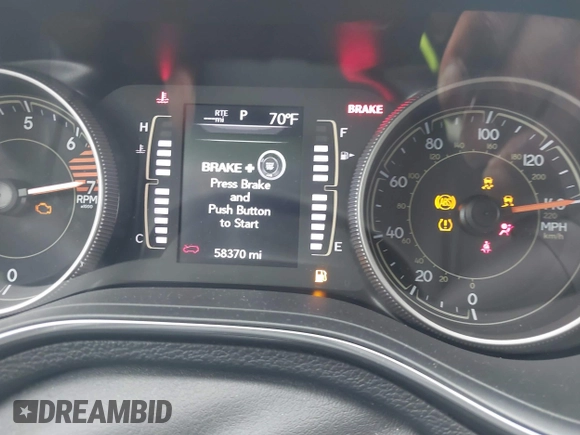 2019 Jeep Cherokee Latitude Plus with VIN 1C4PJMLB7KD195591, listed as a IAAI auction lot 42433607 with 58,370 mi miles and . Bid and sale history available at DreamBid. Image 7.