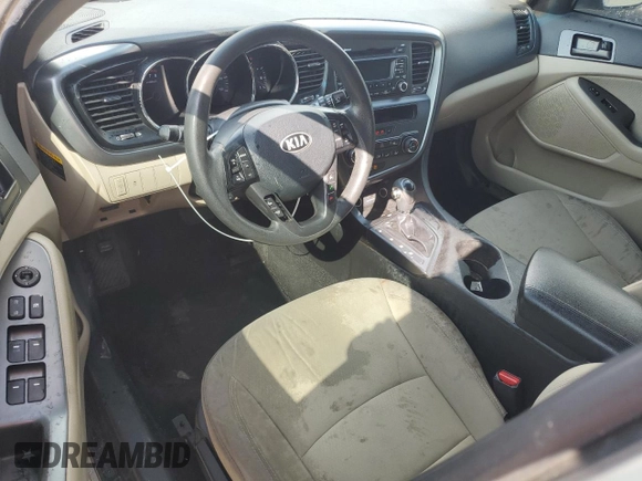 2013 Kia Optima LX with VIN KNAGM4A77D5305619, listed as a Copart auction lot 50823775 with 145,239 mi miles and Salvage Title. Bid and sale history available at carsss.com. Image 8.