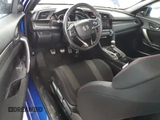 2019 Honda Civic Si z VIN 2HGFC3A53KH754944, wystawiony jako Copart lot #46032245 z przebiegiem 56 706 mil mil oraz Szkoda całkowita • Salvage title. Historia ofert i sprzedaży dostępna na DreamBid. Obrazek 8.