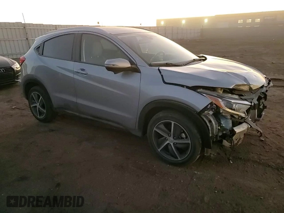 2022 Honda HR-V EX with VIN 3CZRU6H50NM721786, listed as a Copart auction lot 44167725 with 34,070 mi miles and Salvage Title. Bid and sale history available at carsss.com. Image 11.