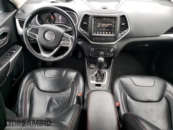 2017 Jeep Cherokee Trailhawk L Plus with VIN 1C4PJMBS3HD237118, listed as a Copart auction lot 49303805 with 120,581 mi miles and Salvage Title. Bid and sale history available at carsss.com. Image 8.