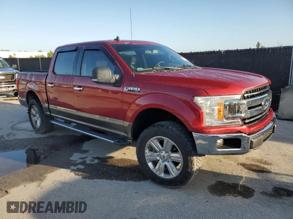 2019 Ford F-150 XL with VIN 1FTEW1E48KFA78516, listed as a Copart auction lot 65382775 with 70,810 mi miles and Salvage title. Bid and sale history available at DreamBid. Image 4.