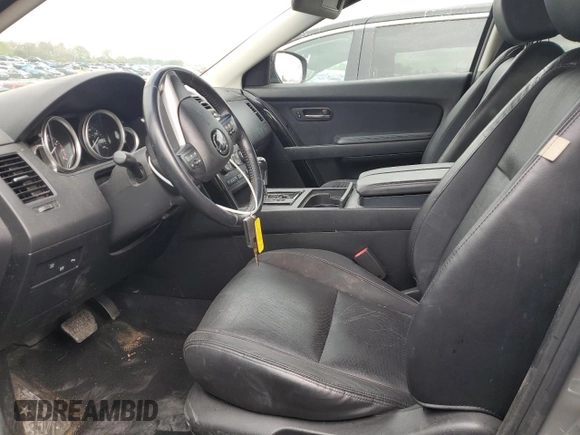 2013 Mazda CX-9 Touring with VIN JM3TB3CV2D0418962, listed as a Copart auction lot 52200415 with 118,860 mi miles and Salvage Title. Bid and sale history available at carsss.com. Image 7.