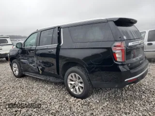 2021 Chevrolet Suburban Premier with VIN 1GNSKFKD6MR364549, listed as a Copart auction lot 80690304 with 38,801 mi miles and Clean Title. Bid and sale history available at carsss.com. Image 2.