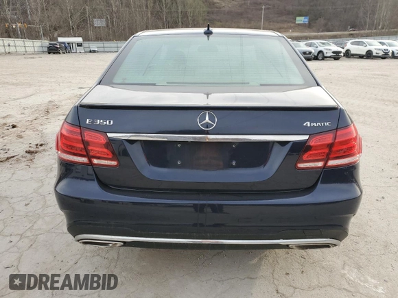 2016 Mercedes-Benz E-Class E 350 Luxury with VIN WDDHF8JB1GB292701, listed as a Copart auction lot 45803155 with 0 mi miles and Salvage Title. Bid and sale history available at carsss.com. Image 6.