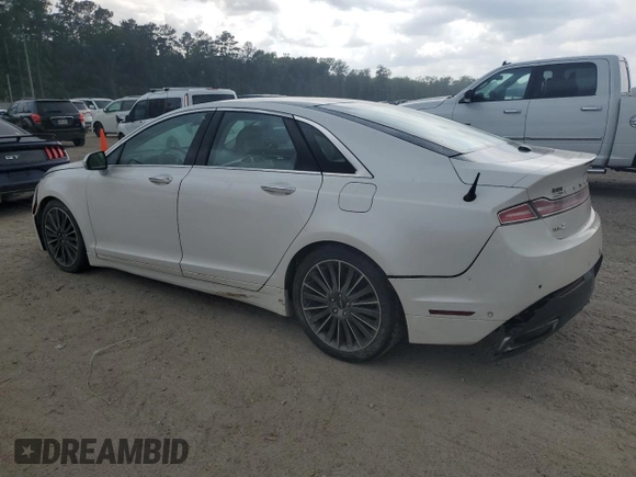 2014 Lincoln MKZ z VIN 3LN6L2GK9ER825882, wystawiony jako Copart lot #53332435 z przebiegiem 114 677 mil mil oraz Szkoda całkowita • Salvage title. Historia ofert i sprzedaży dostępna na DreamBid. Obrazek 2.
