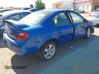 2005 Dodge Neon SXT with VIN 1B3ES56CX5D199994, listed as a IAAI auction lot 42126716 with 187,579 mi miles and . Bid and sale history available at carsss.com. Image 4.