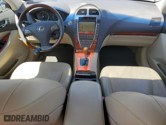2010 Lexus ES 330 with VIN JTHBK1EG0A2409165, listed as a Copart auction lot 54787825 with 106,200 mi miles and Salvage Title. Bid and sale history available at DreamBid. Image 8.