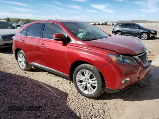 2010 Lexus RX 450h with VIN JTJZB1BA1A2002839, listed as a Copart auction lot 46284065 with 218,698 mi miles and Salvage Title. Bid and sale history available at DreamBid. Image 4.