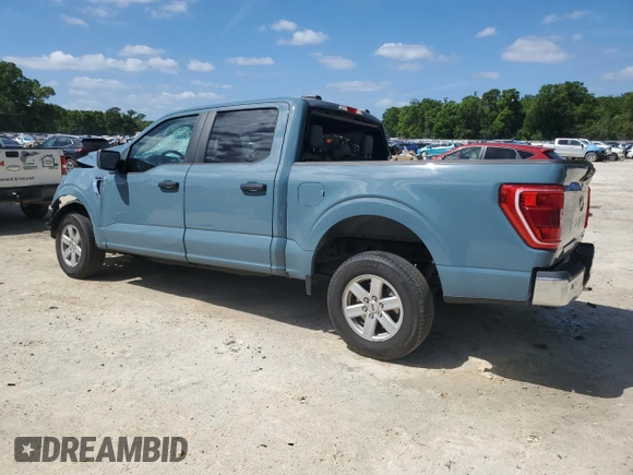2023 Ford F-150 XL with VIN 1FTEW1C84PKD23395, listed as a Copart auction lot 51979205 with 43,001 mi miles and Non repairable. Bid and sale history available at DreamBid. Image 2.