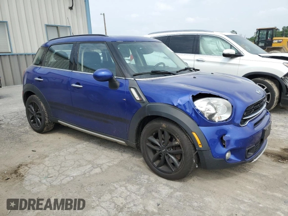 2016 MINI Countryman S with VIN WMWZC5C59GWU02414, listed as a Copart auction lot 59950285 with 106,151 mi miles and Salvage title. Bid and sale history available at DreamBid. Image 4.