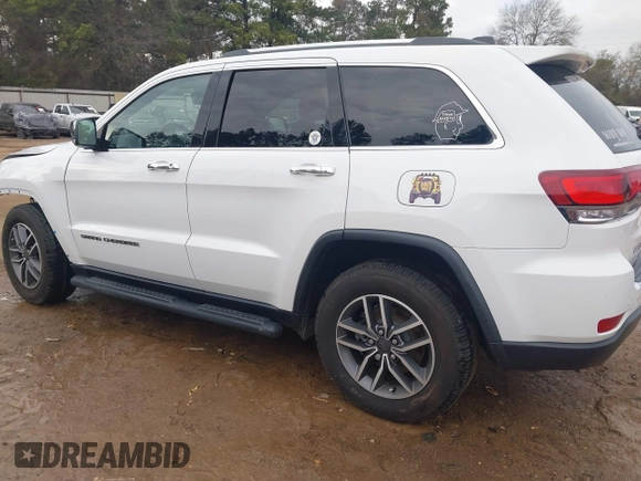 2020 Jeep Grand Cherokee Limited with VIN 1C4RJEBG1LC376396, listed as a IAAI auction lot 41358182 with 62,285 mi miles. Bid and sale history available at carsss.com. Image 3.