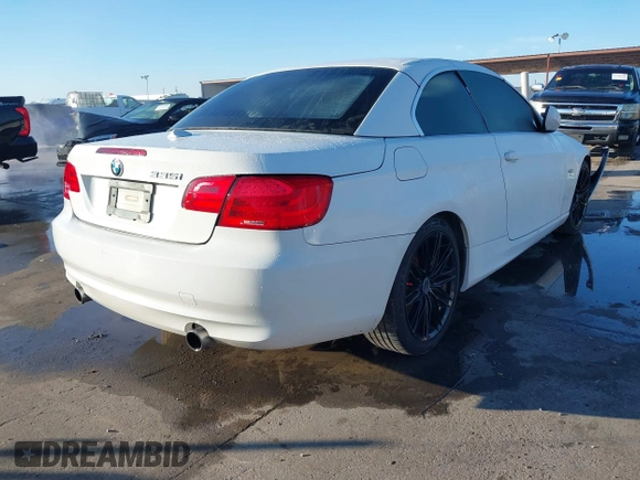 2011 BMW 3 Series 335i with VIN WBADX7C56BE743018, listed as a IAAI auction lot 41643116 with Not Provided miles and . Bid and sale history available at DreamBid. Image 4.