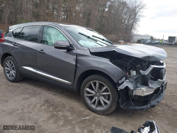 2019 Acura RDX w/Technology Pkg with VIN 5J8TC2H5XKL016533, listed as a IAAI auction lot 41877814 with 73,906 mi miles. Bid and sale history available at carsss.com. Image 1.