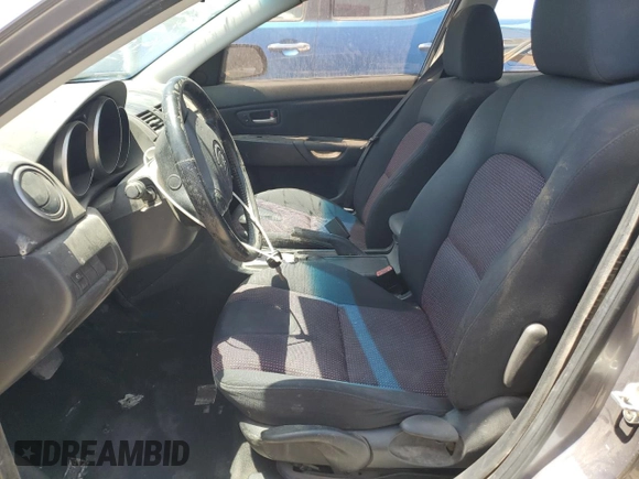 2005 Mazda 3 s with VIN JM1BK123051308514, listed as a Copart auction lot 51306365 with 185,771 mi miles and Salvage Title. Bid and sale history available at DreamBid. Image 7.