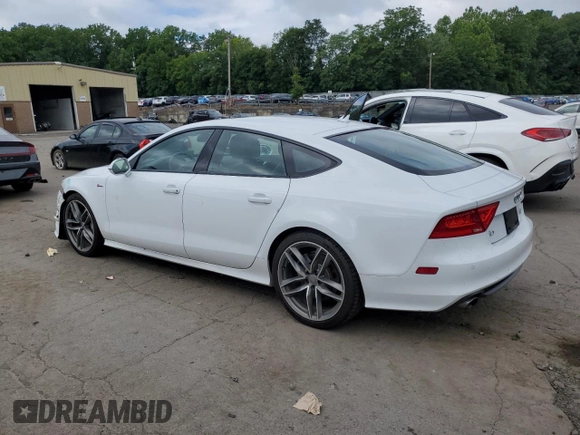 2015 Audi A7 Prestige z VIN WAU2GAFC5FN002704, wystawiony jako Copart lot #62985105 z przebiegiem 47 412 mil mil oraz Szkoda całkowita • Salvage title. Historia ofert i sprzedaży dostępna na DreamBid. Obrazek 2.