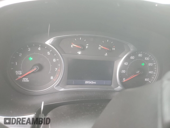 2021 Chevrolet Traverse Premier with VIN 1GNERKKW8MJ246357, listed as a Copart auction lot 58257635 with 89,543 mi miles and Salvage title. Bid and sale history available at DreamBid. Image 9.