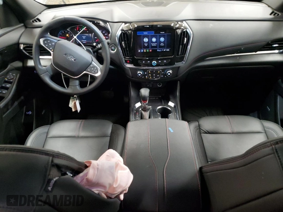 2024 Chevrolet Traverse с VIN 1GNETYKW3RJ133301, выставлен на аукционе Copart как лот 83842444 с пробегом 14 963 миль миль и Списание • Salvage title. История ставок и продаж доступна на DreamBid. Изображение 8.