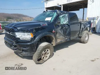 2022 Ram 2500 Big Horn with VIN 3C6UR5DL3NG382141, listed as a IAAI auction lot 41804461 with 46,289 mi miles. Bid and sale history available at carsss.com. Image 2.