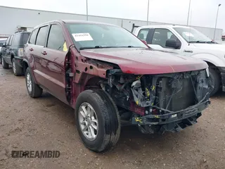 2018 Jeep Grand Cherokee Laredo E with VIN 1C4RJFAG6JC166137, listed as a IAAI auction lot 41416350 with 140,855 mi miles. Bid and sale history available at carsss.com. Image 1.