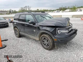 2024 Ford Bronco Sport Big Bend z VIN 3FMCR9B60RRF09605, wystawiony jako Copart lot #54833435 z przebiegiem 8 714 mil mil oraz Szkoda całkowita • Salvage title. Historia ofert i sprzedaży dostępna na DreamBid. Obrazek 4.