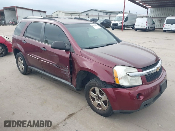 2009 Chevrolet Equinox LS z VIN 2CNDL13F996214905, wystawiony jako IAAI lot #41572065 z przebiegiem 122 459 mil mil oraz . Historia ofert i sprzedaży dostępna na DreamBid. Obrazek 1.