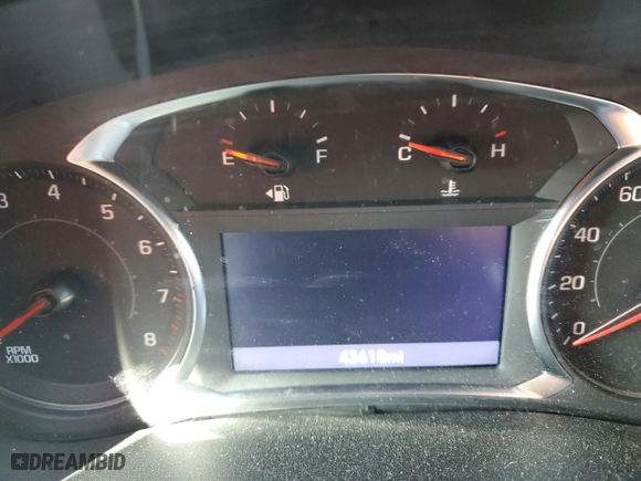 2023 Chevrolet Traverse LT Cloth with VIN 1GNEVGKW8PJ164951, listed as a Copart auction lot 49990805 with 43,618 mi miles and Salvage Title. Bid and sale history available at carsss.com. Image 9.