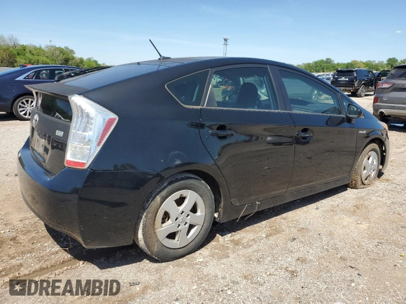 2010 Toyota Prius II with VIN JTDKN3DU0A0018542, listed as a Copart auction lot 53578665 with 0 mi miles and Clean Title. Bid and sale history available at carsss.com. Image 3.
