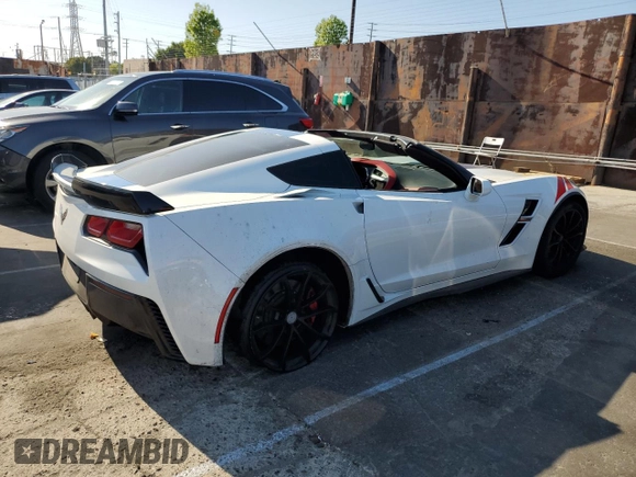2017 Chevrolet Corvette with VIN 1G1Y12D71H5108170, listed as a Copart auction lot 52638315 with 59,323 mi miles and Salvage title. Bid and sale history available at DreamBid. Image 3.