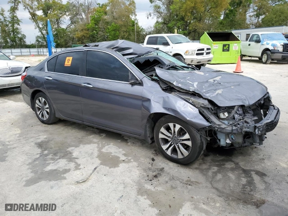 2013 Honda Accord Sdn LX with VIN 1HGCR2F33DA141050, listed as a Copart auction lot 50208705 with 129,789 mi miles and Non Repairable. Bid and sale history available at carsss.com. Image 4.