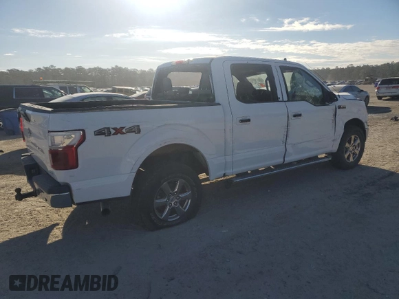 2020 Ford F-150 XL with VIN 1FTEW1EP1LFB38518, listed as a Copart auction lot 85150834 with Not Provided miles and Salvage Title. Bid and sale history available at carsss.com. Image 3.