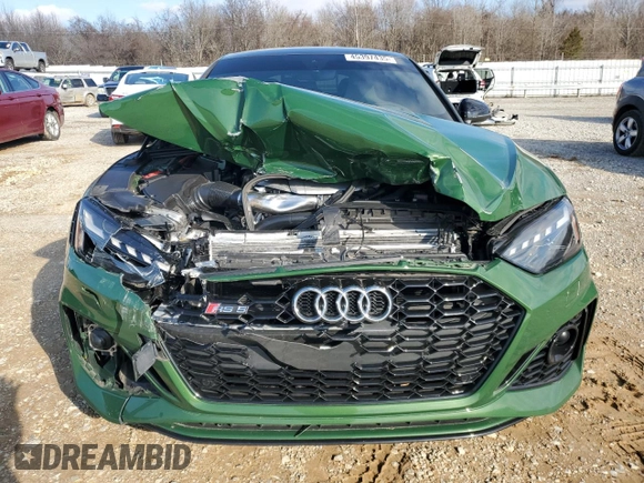 2021 Audi RS 5 Sportback z VIN WUAAWCF5XMA902830, wystawiony jako Copart lot #45397435 z przebiegiem 23 888 mil mil oraz Czysty tytuł • Clean title. Historia ofert i sprzedaży dostępna na DreamBid. Obrazek 5.