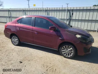2019 Mitsubishi Mirage G4 ES with VIN ML32F3FJ6KHF16706, listed as a Copart auction lot 46734645 with 0 mi miles and Salvage Title. Bid and sale history available at carsss.com. Image 4.