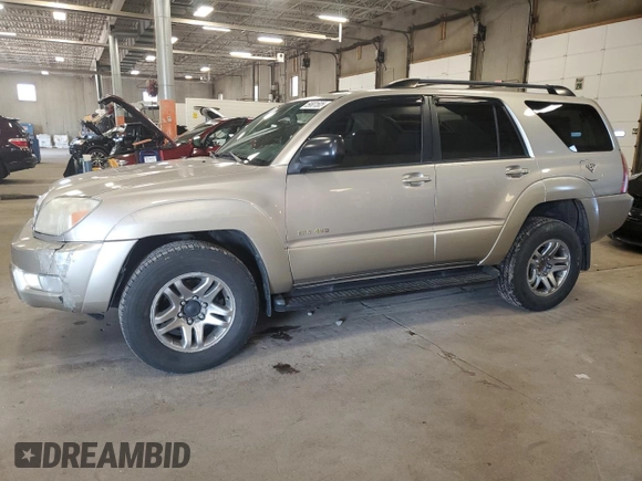 2004 Toyota 4Runner SR5 с VIN JTEBU14R240022241, выставлен на аукционе Copart как лот 59801505 с пробегом 236 511 миль миль и Чистый • Clean title. История ставок и продаж доступна на DreamBid. Изображение 1.