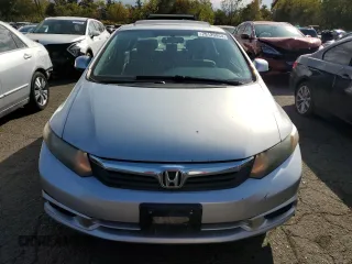 2012 Honda Civic EX with VIN 2HGFB2F88CH547273, listed as a Copart auction lot 75129954 with 206,681 mi miles and Clean Title. Bid and sale history available at DreamBid. Image 5.