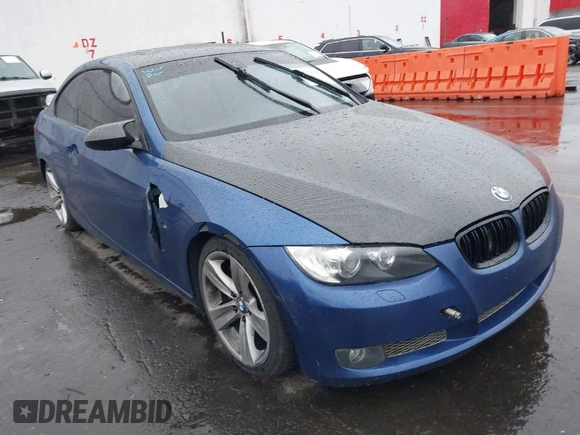 2007 BMW 3 Series 335i with VIN WBAWB73597P037969, listed as a IAAI auction lot 41602590 with 117,238 mi miles and . Bid and sale history available at DreamBid. Image 1.