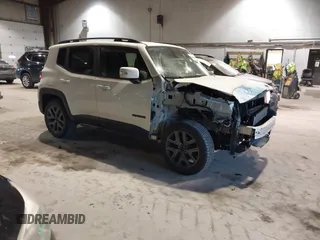 2017 Jeep Renegade Latitude with VIN ZACCJBBB7HPE84209, listed as a IAAI auction lot 41284064 with 81,801 mi miles. Bid and sale history available at carsss.com. Image 1.