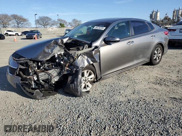 2017 Kia Optima LX with VIN 5XXGT4L31HG149093, listed as a Copart auction lot 49476235 with Not provided miles and Salvage title. Bid and sale history available at DreamBid. Image 1.