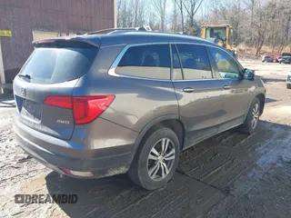 2017 Honda Pilot EX-L z VIN 5FNYF6H63HB027591, wystawiony jako IAAI lot #41854366 z przebiegiem 113 178 mil mil oraz . Historia ofert i sprzedaży dostępna na DreamBid. Obrazek 4.